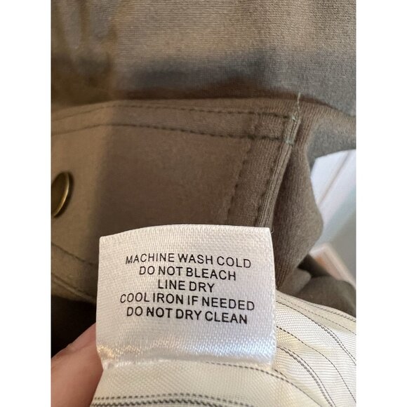 Central Park West Women’s Brady Ponte Army Jacket Medium Olive Utility NWT - Picture 13 of 13